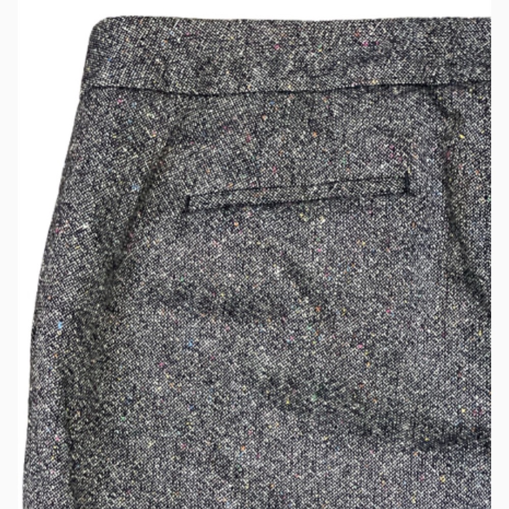 Talbots Preppy Classic Tweed Gray‎ Pants Trousers - Picture 7 of 15